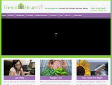 Tablet Screenshot of greenhouse17.org